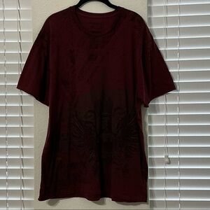Retrofit Maroon Winged Graphic Tee